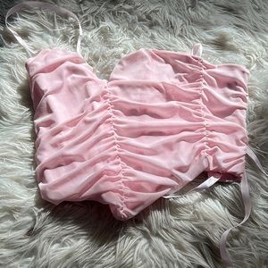 pink corset